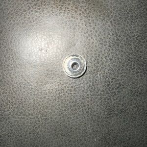 Pandora White Glass Charm